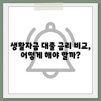 생활자금 대출 신청