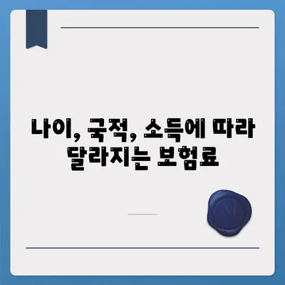 건강 보험 가입 조건