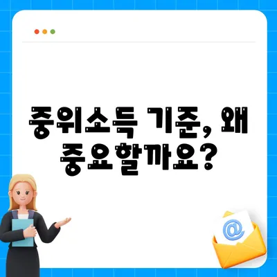 중위소득및 급여 기준