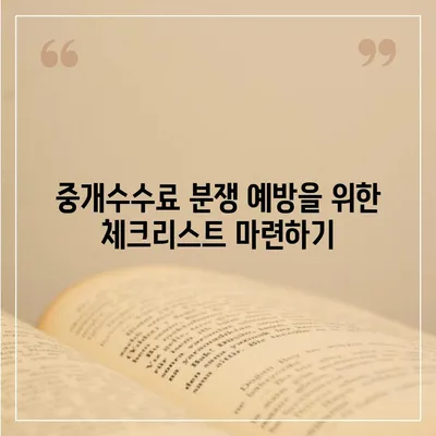 계약 만기 전이사 | 중개수수료 복비 지불 의무