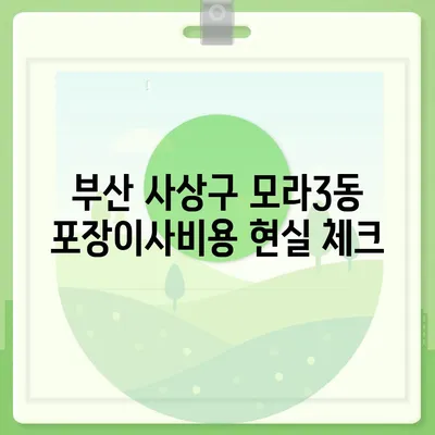 부산시 사상구 모라3동 포장이사비용 | 견적 | 원룸 | 투룸 | 1톤트럭 | 비교 | 월세 | 아파트 | 2024 후기