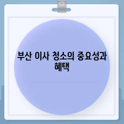 부산 이사 청소 | 똑똑클린의 최상의 서비스