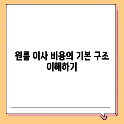 원룸 이사 비용 | 신뢰할 수 있는 곳을 찾기