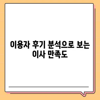 포장 이사 견적 비교 사이트 정보 모음