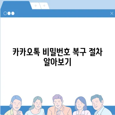 카카오톡 비밀번호