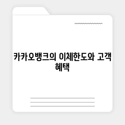 카카오뱅크 이체한도 증액