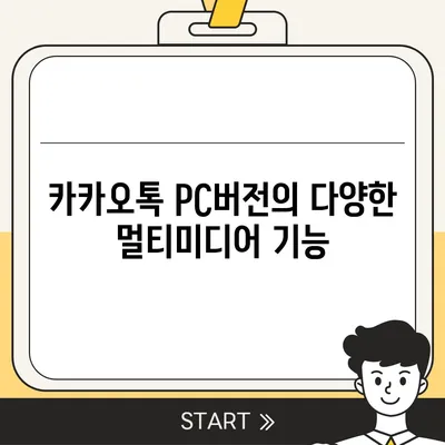 카카오톡 pc버전 대화쓰기