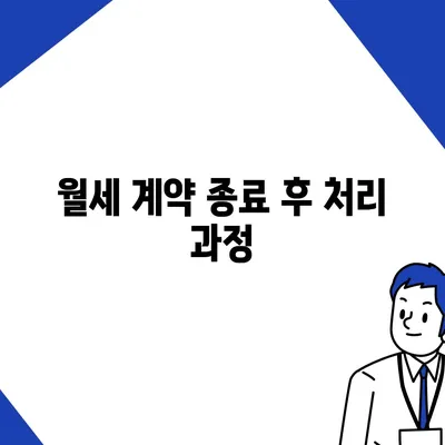 월세 계약 기간 이해하기