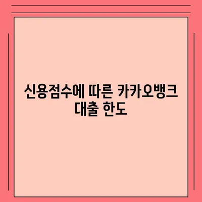 카카오뱅크 대출