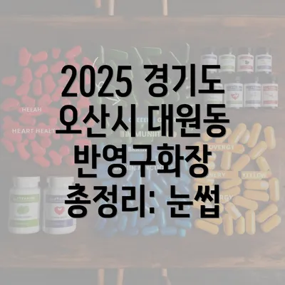 2025 경기도 오산시 대원동 반영구화장 총정리: 눈썹