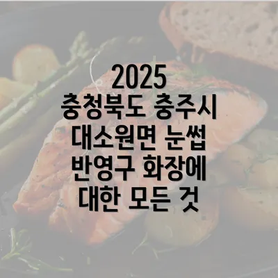 2025 충청북도 충주시 대소원면 눈썹 반영구 화장에 대한 모든 것