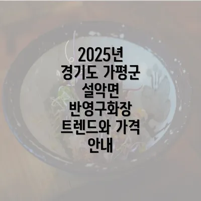 2025년 경기도 가평군 설악면 반영구화장 트렌드와 가격 안내