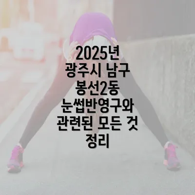 2025년 광주시 남구 봉선2동 눈썹반영구와 관련된 모든 것 정리