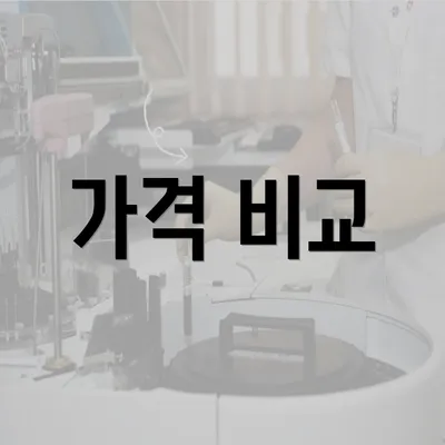 가격 비교