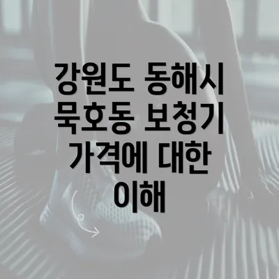 강원도 동해시 묵호동 보청기 가격에 대한 이해