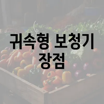 귀속형 보청기 장점