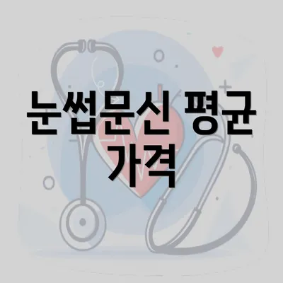 눈썹문신 평균 가격