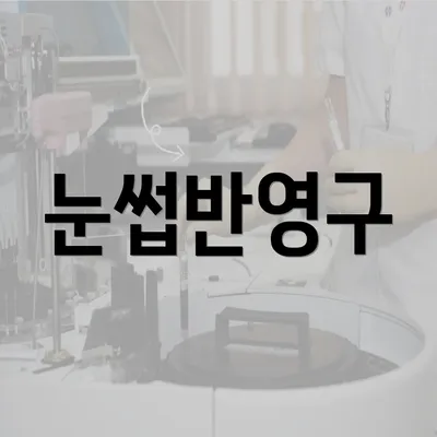 눈썹반영구