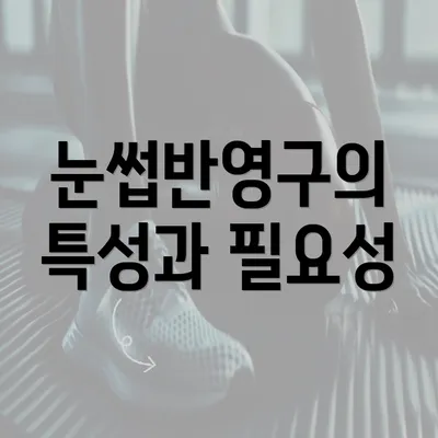 눈썹반영구의 특성과 필요성