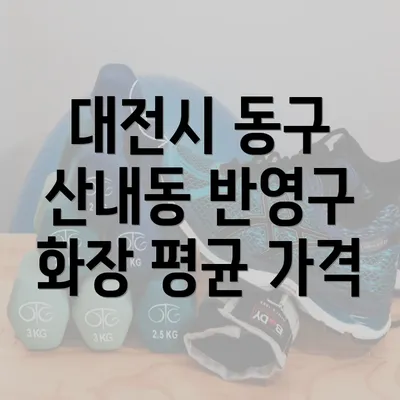 대전시 동구 산내동 반영구 화장 평균 가격