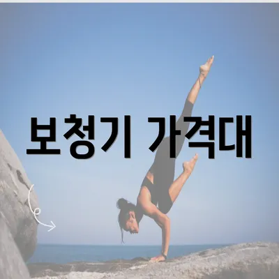 보청기 가격대