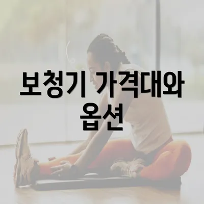 보청기 가격대와 옵션