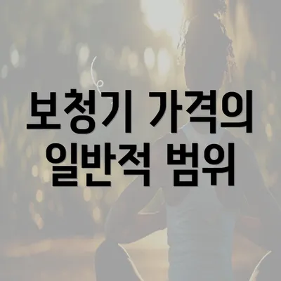 보청기 가격의 일반적 범위