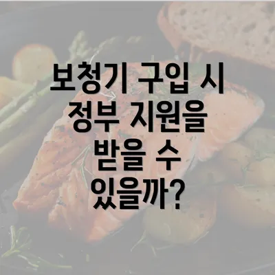 보청기 구입 시 정부 지원을 받을 수 있을까?