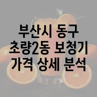 부산시 동구 초량2동 보청기 가격 상세 분석