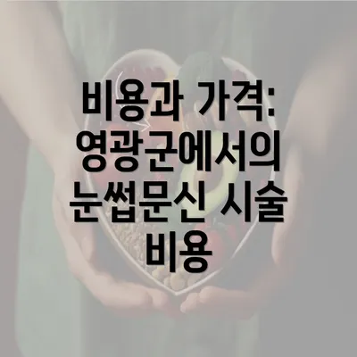 비용과 가격: 영광군에서의 눈썹문신 시술 비용