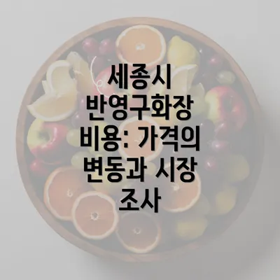 세종시 반영구화장 비용: 가격의 변동과 시장 조사