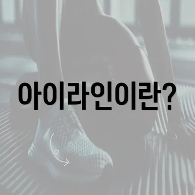 아이라인이란?