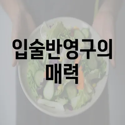 입술반영구의 매력