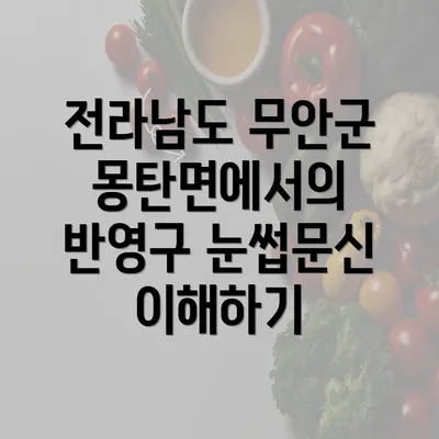 전라남도 무안군 몽탄면에서의 반영구 눈썹문신 이해하기