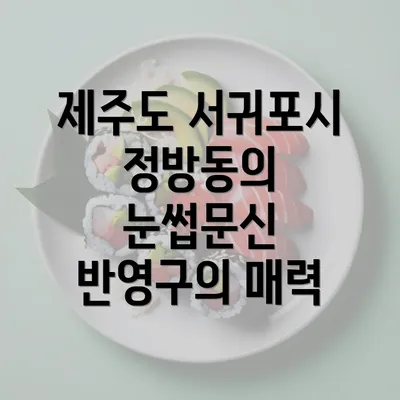 제주도 서귀포시 정방동의 눈썹문신 반영구의 매력