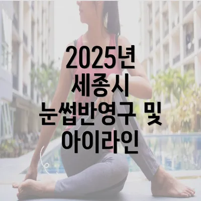 2025년 세종시 눈썹반영구 및 아이라인