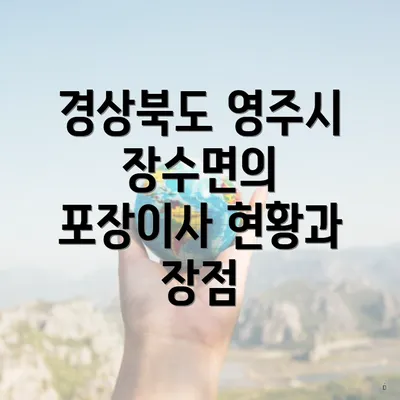 경상북도 영주시 장수면의 포장이사 현황과 장점