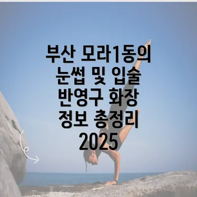 부산 모라1동의 눈썹 및 입술 반영구 화장 정보 총정리 2025