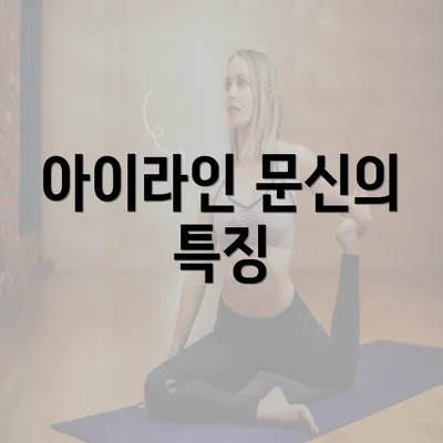 아이라인 문신의 특징