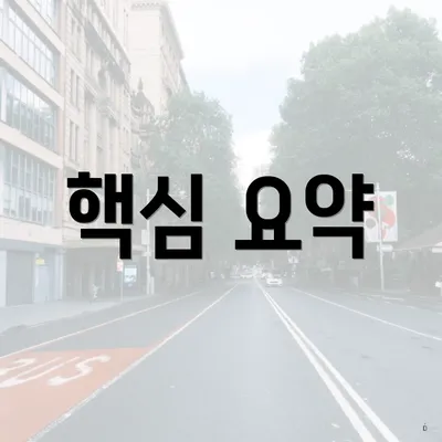 핵심 요약