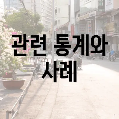 관련 통계와 사례