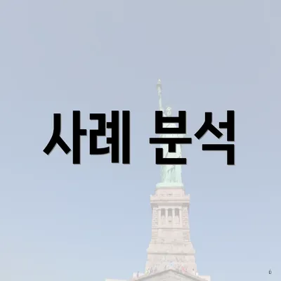 사례 분석