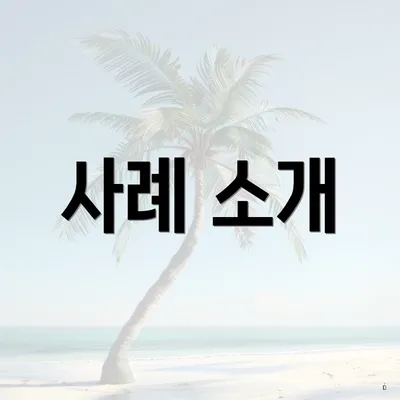 사례 소개
