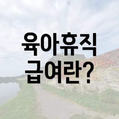 육아휴직 급여란?