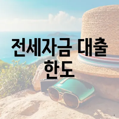전세자금 대출 한도