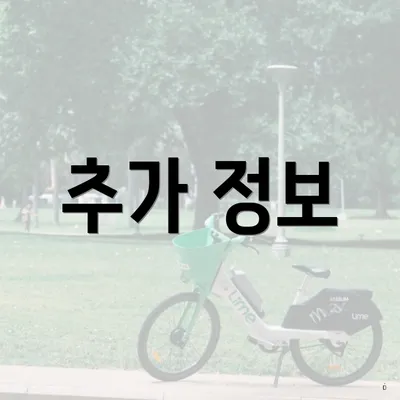 추가 정보
