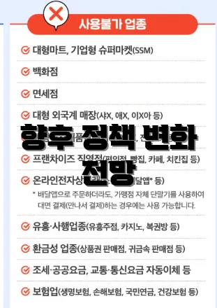 향후 정책 변화 전망